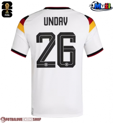 Německo Deniz Undav #26 Domácí Dres MS 2026 Krátkým Rukávem